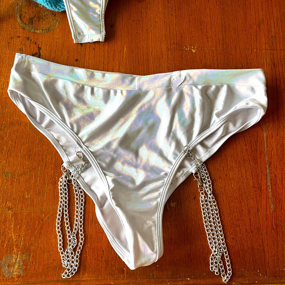 Rave Bottoms PLUS SIZE with chains! Rolita couture 1X